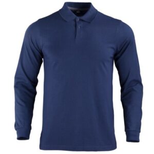 Polera Polo DryFresh® 60% Algodón Manga Larga Hombre