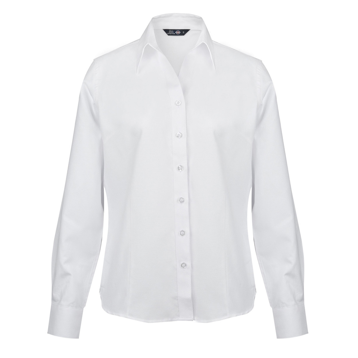 Blusa Oxford Classic Manga Larga Mujer