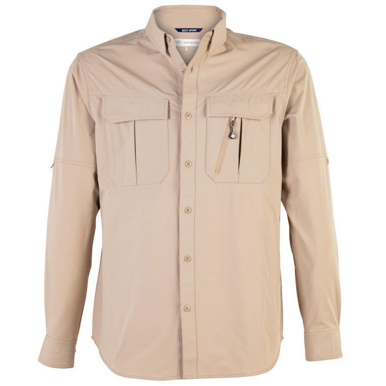 Camisa Abelia Manga Larga Hombre