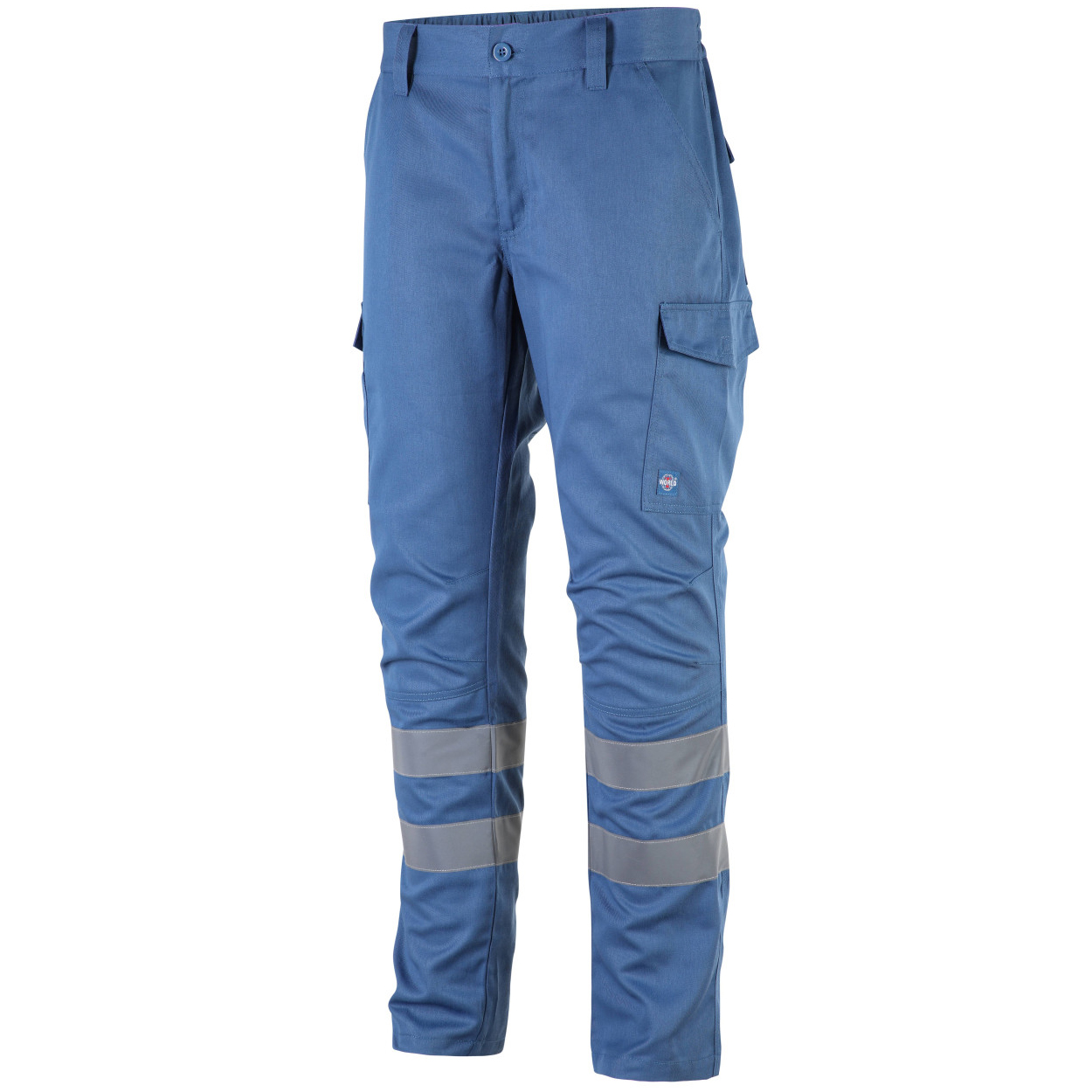 Pantalón Cargo Gabardina Con Cinta Hombre